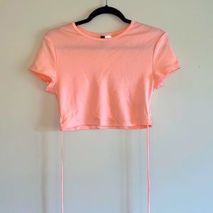 H&M Neon Crop Top